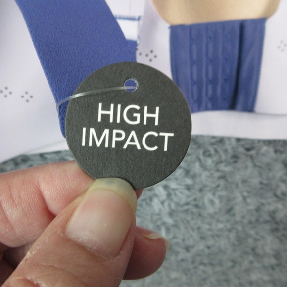 AKHG Alaskan Hardgear Sports Bra Womens 12 Purple Adjustabust High Impact NWT - Picture 7 of 11